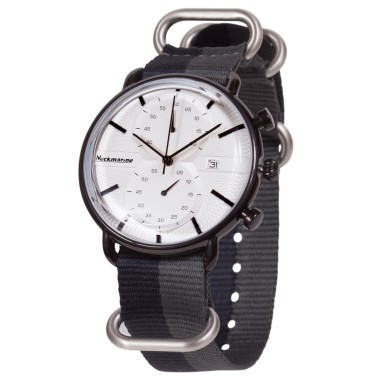 RELOJ DE HOMBRE VINTAGE CRONO CON PULSERA DE TEXTÍL - NECKMARINE NKM935J15