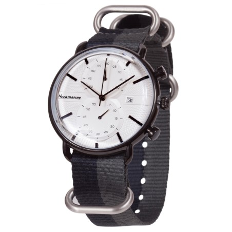 RELOJ DE HOMBRE VINTAGE CRONO CON PULSERA DE TEXTÍL - NECKMARINE NKM935J15