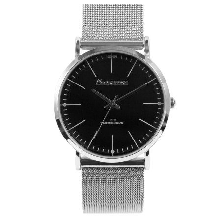 Reloj de acero para mujer de color plateado - Neckmarine – NKM535M05M