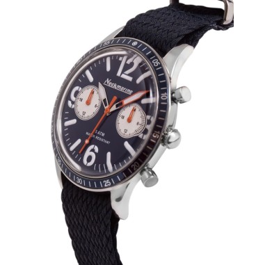 Reloj multifunción de acero para hombre de color azul - Neckmarine - NKM945J03