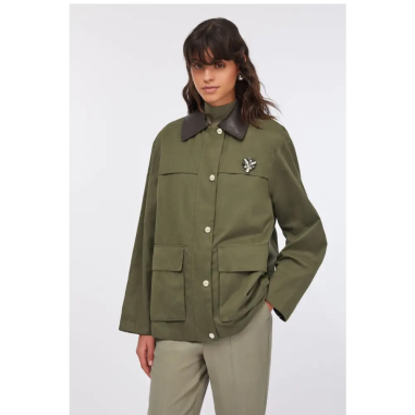 Liu Jo Giaccone Navetta Mimetic Chaqueta Mujer