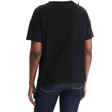 Liu Jo ECS T Shirt Nero Dudes Moda