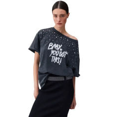 Liu Jo Camiseta Nero Lavado Bebé 2