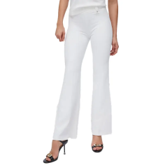 Liu Jo Pantalones TS Lungo White Blanco Talla 40 2