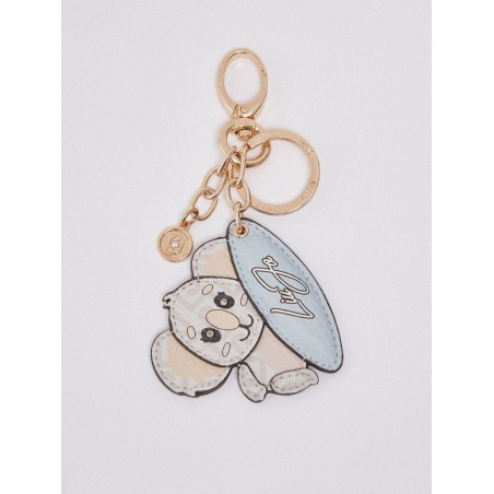 LIU JO KOALA KEY RING CREAM
