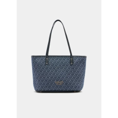 Liu Jo S Tote Dress Blue estampado garden