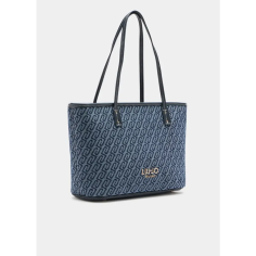Liu Jo S Tote Dress Blue estampado garden 2