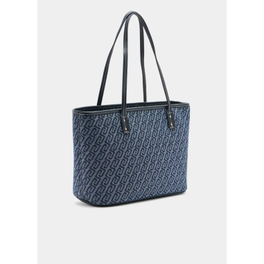 Liu Jo S Tote Dress Blue estampado garden