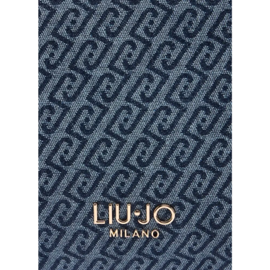 Liu Jo S Tote Dress Blue estampado garden