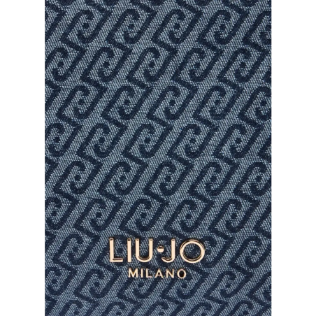 Liu Jo S Tote Dress Blue estampado garden
