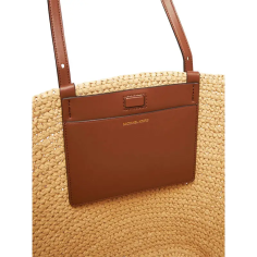 MICHAEL KORS LG FAN TOTE NAT/LUGG - KALHUA 2