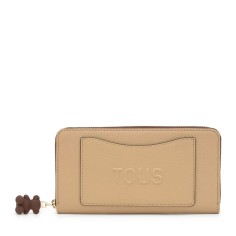 Tous Billetera Back To Basics Beige Marr Fantástica