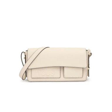 Tous Bandolera Beige estampado garden