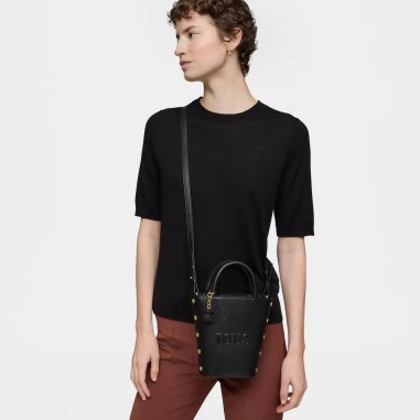 TOUS Mini Cesta Back to Basics Negro