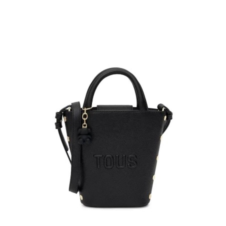 TOUS Mini Cesta Back to Basics Negro