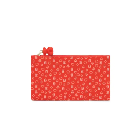 Tous Neceser Plano M T Bear Anniversary Rojo
