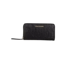 Valentino Pansy Nero billetero negro elegante