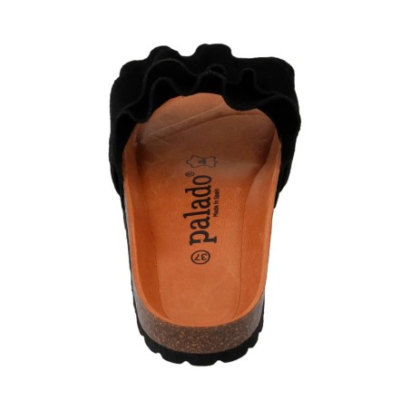 Sandalia bio piel negro mujer by Palado mod.Vilnado