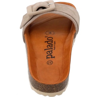 Sandalia bio piel beige mujer by Palado mod.Nubra