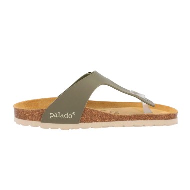 Sandalia bio piel kaki mujer by Palado mod.Denka