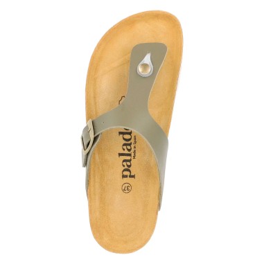 Sandalia bio piel kaki mujer by Palado mod.Denka