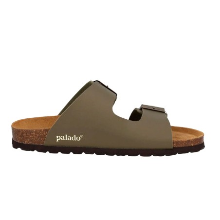 Sandalia bio piel kaki mujer by Palado mod.Kormos