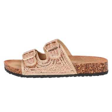 Sandalia bio oro rosa mujer by Palado mod.Kenia