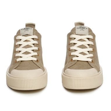Sanjo Zapatilla Retro taupe K230ta