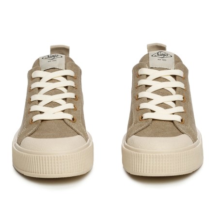 Sanjo Zapatilla Retro taupe K230ta