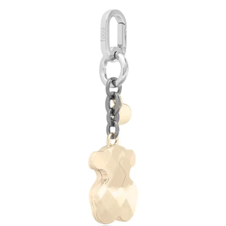 Tous Llavero Facet Bear Dorado Multi