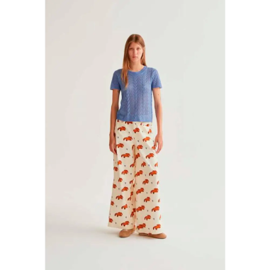 Compañía Fantástica top de rayas blanco y negro