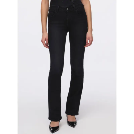 Liu Jo B.UP Black Winne vaqueros fantástica vestido corto