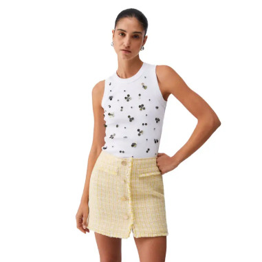 Liu Jo T Shirt Moda Biana Round estampado garden