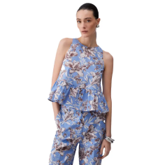 LIU JO Top Azul Marino fantástica vestido corto