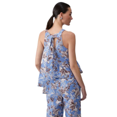 LIU JO Top Azul Marino fantástica vestido corto 2