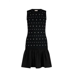 Liu Jo ECS Abito Maglia Black estampado garden