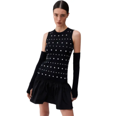 Liu Jo ECS Abito Maglia Black estampado garden 2