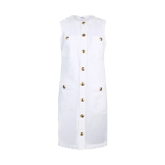 Liu Jo Abito Button Bianco Ottico