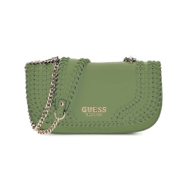 GUESS TATUM CONVERTIBLE XBODY FLAP EUCALYTUS HWNG9667210E