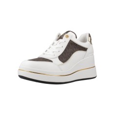 MICHAEL KORS EMMY WEBGE TRAINER LHEATHER BROWN