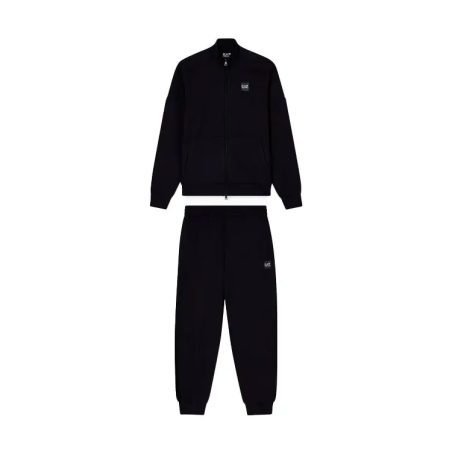 EMPORIO ARMANI TRACKSUIT BLACK CREAM