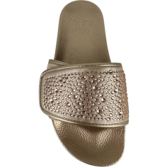 LIU JO MYKONOS 04 - SLIPPER SATIN/STRASS C - KALHUA