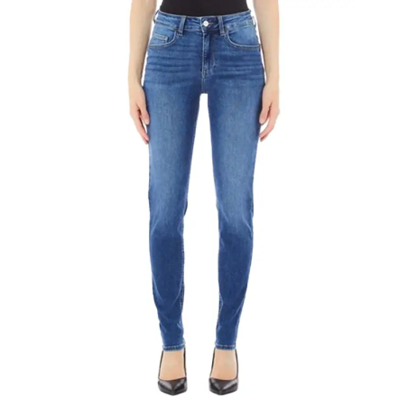 LIU JO PANTS DEN.BLUE DK TOPPY WA - KALHUA