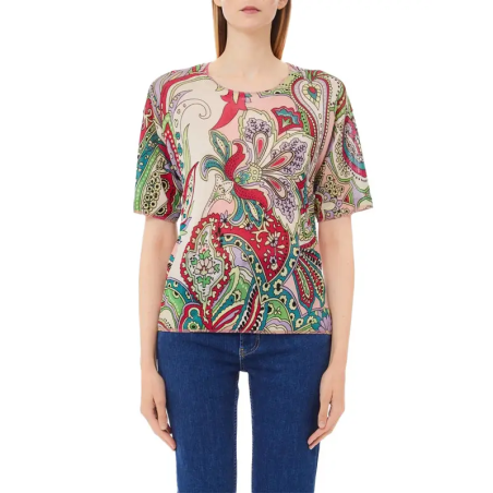 LIU JO SWEATER SPRING FOULARD LUX - KALHUA