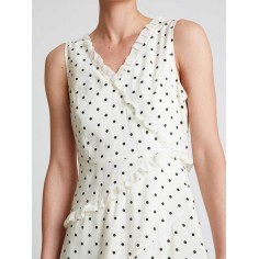 COMPAÑÍA FANTASTICA VESTIDO LARGO VOLANTES LUNARES 2