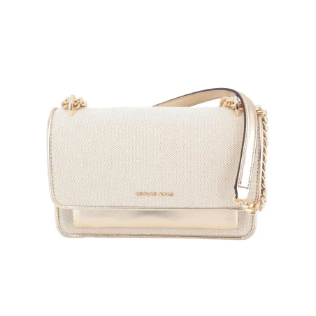 MICHAEL KORS LG SHOULDER PALE GOLD - KALHUA