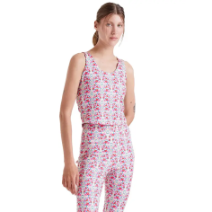 COMPAÑÍA TOP DEPORIVO ESTAMPADO SUGAR - KALHUA