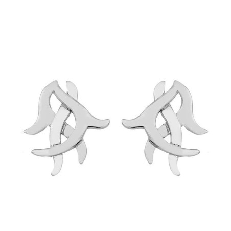 Pendientes ROOTS de Plata.