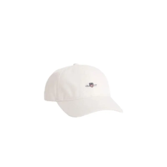 GANT SHIELD COTTON TWILL CAP EGGSHELL - KALHUA