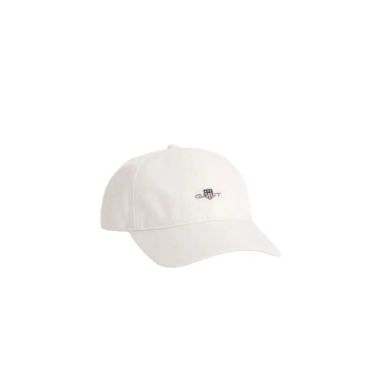 GANT SHIELD COTTON TWILL CAP EGGSHELL - KALHUA